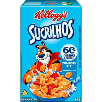 CEREAL MATINAL SUCRILHOS MENOS AÇUCARES 170 GR