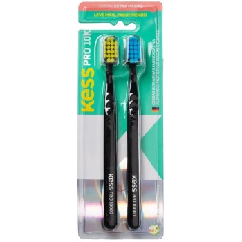 ESCOVA DENTAL KESS PRO 10 K EXTRA C/ 2 RF2110