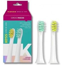 REFIL ESCOVA DENTAL ELETRICA KESS SONI-K 100 C/ 2 