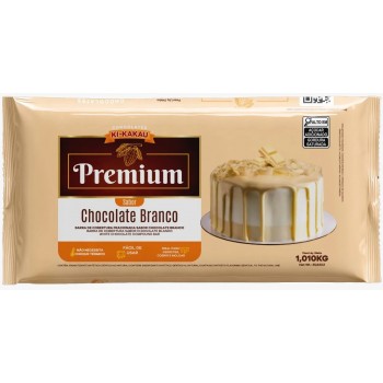 CHOCOLATE KI KAKAU PREMIUM BRANCO BARRA 1.01KG