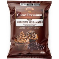 CHOCOLATE KI KAKAU PREMIUM GOTAS MEIO AMARG 1.01KG
