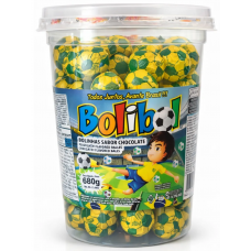 CHOCOLATE KI-KAKAU BOLIBOL BRASIL POTE 680G CHOCOLATE KI-KAKAU BOLIBOL BRASIL POTE 680G