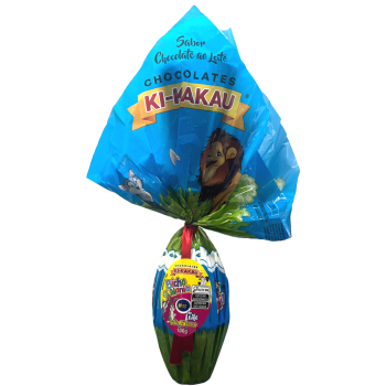 OVO DE PASCOA KI KAKAU AO LEITE BICHO MANIA 100G