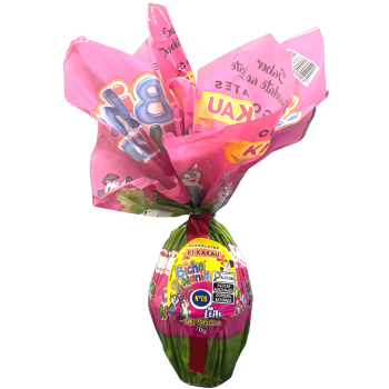 OVO DE PASCOA KI KAKAU AO LEITE BICHO MANIA 70G