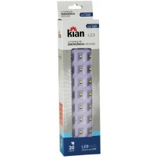 LUMINARIA DE EMERGENCIA KIAN 30 LED KS30 BIVOLT