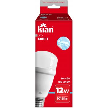 LÂMPADA KIAN LED MINI BIV 12W