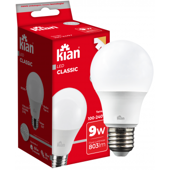 LÂMPADA KIAN LED MINI BIV 9W