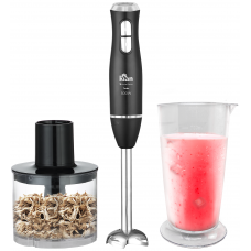 MIXER 2X1 TURBO HASTE INOX KIAN 127V 2 VEL 500W