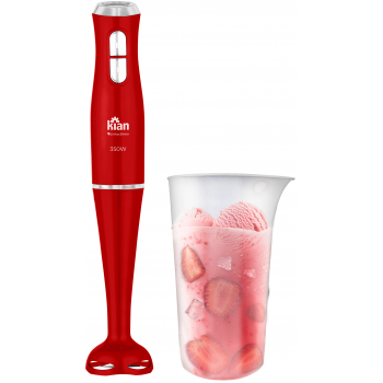 MIXER KIAN VERMELHO 127V 2 VEL 350W C/ COPO 700ML