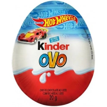 CHOCOLATE KINDER OVO HOT WHEELS 20G UN