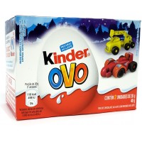 CHOCOLATE KINDER OVO PLAYMOBIL C/2 UN 40G