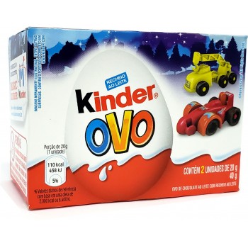 CHOCOLATE KINDER OVO PLAYMOBIL C/2 UN 40G