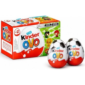 CHOCOLATE KINDER OVO WORLD CUP C/2 UN 40G