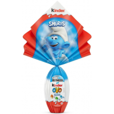 OVO DE PASCOA KINDER SMURFS 100G