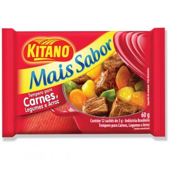 TEMPERO KITANO MAIS SABOR CARNE 60 GR