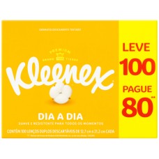LENCO KLEENEX DIA A DIA LEVE 100UN PAGUE 80UN