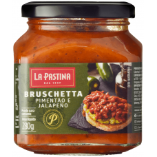 BRUSCHETA LA PASTINA PIMENTAO E JALAPENO 280 G