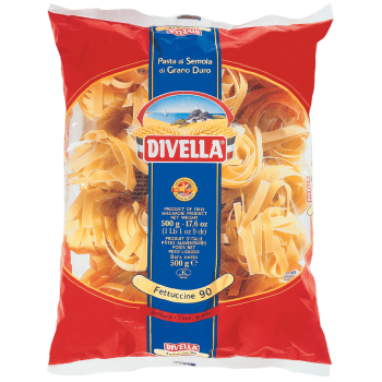 MACARRÃO DIVELLA ITALIANO FETTUCCINE 09 500 GR