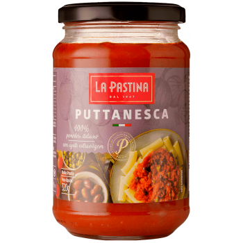 MOLHO LA PASTINA ITALIANO PUTANESCA 320 GR