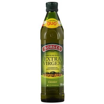 AZEITE BORGES EXTRA VIRGEM VIDRO 500 ML