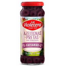 AZEITONA PRETA LA VIOLETERA FATIADA 160G
