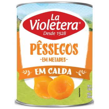 PESSEGO EM CALDA LA VIOLETERA 450G