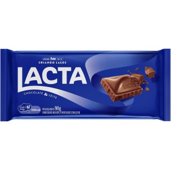 CHOCOLATE LACTA AO LEITE 80G