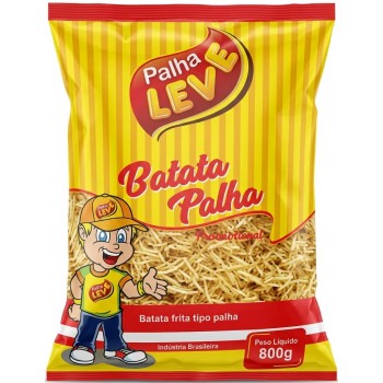 BATATA PALHA PALHA LEVE 800G