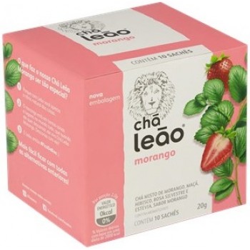 CHA LEÃO MORANGO 16 GR