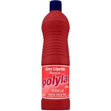 CERA POLYLAR VERMELHA FLORAL LIQUIDA 750 ML