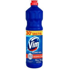 DESINFETANTE VIM CLORO GEL ORIGINAL LV700 PG490ML