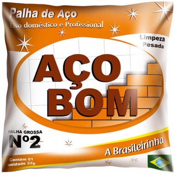 PALHA DE ACO ACOBOM N 2 PCT 1 UN
