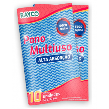 PANO MULTIUSO RAYCO AZUL C/10 UN