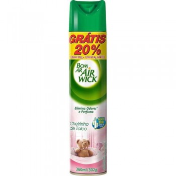 PURIF.AR BOM AR AERO TALCO 360ML PROMOCIONAL
