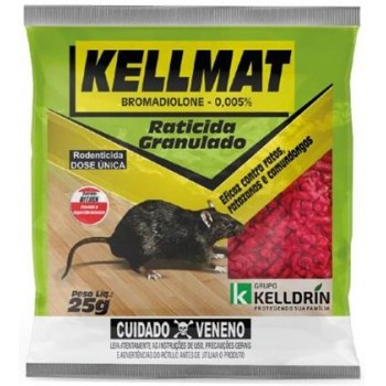 RATICIDA KELLMAT GRANULADO 25G