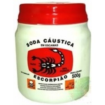 SODA CAUSTICA ESCORPIAO 500GR