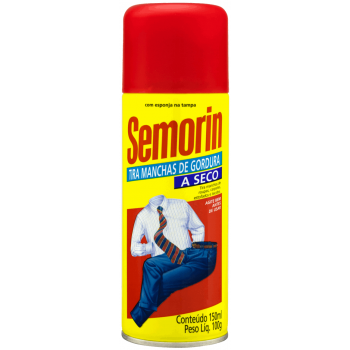 TIRA MANCHAS DE GORDURA A SECO SEMORIN 150ML