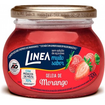 GELEIA LINEA DE MORANGO SEM AÇÚCAR 230G