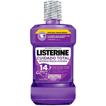 ANTISSEPTICO LISTERINE CUIDADO TOTAL 500ML