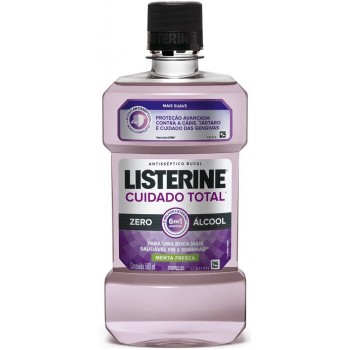 ANTISSEPTICO LISTERINE CUIDADO TOTAL 500ML