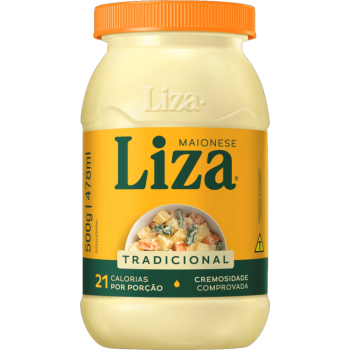 MAIONESE LIZA TRADICIONAL 450G