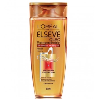 SHAMPOO ELSEVE OLEO EXT NUTRICAO 200ML