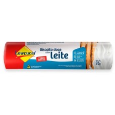 BISCOITO LOWÇUCAR LEITE ZERO 95G