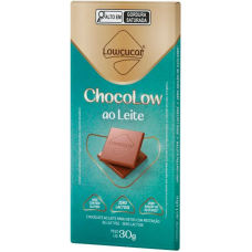 CHOCOLATE LOWCUCAR ZERO CHOCOLOW AO LEITE 30G