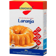 MISTURA PARA BOLO LOWÇUCAR LARANJA DIET 150G