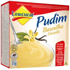PUDIM LOWCUCAR ZERO BAUNILHA 25 GR