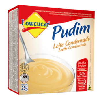 PUDIM LOWÇUCAR ZERO LEITE CONDENSADO 25G