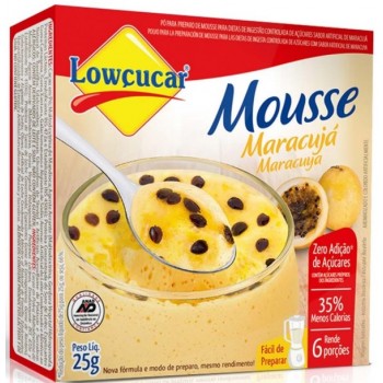 PO PARA MOUSSE LOWCUCAR MARACUJA 25G