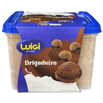 SORVETE LUIGI CREMOSO BRIGADEIRO 1.5L