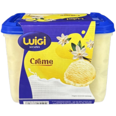 SORVETE LUIGI CREMOSO CREME 1.5L